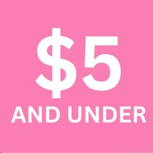 JOIN ME LIVE 1/9/26 WITH $5 & UNDER DEALS! LIKE THIS LISTING TO BE NOTIFIED